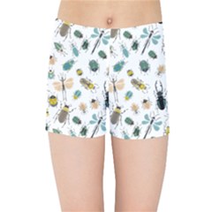 Insect Animal Pattern Kids Sports Shorts