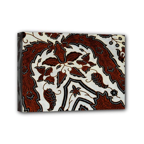 Javanese Batik Mini Canvas 7  X 5  by BangZart