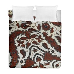 Javanese Batik Duvet Cover Double Side (full/ Double Size) by BangZart