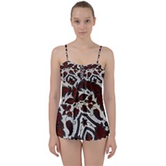 Javanese Batik Babydoll Tankini Set