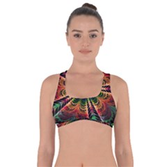 Kaleidoscope Patterns Colors Got No Strings Sports Bra by BangZart