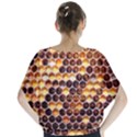 Honey Honeycomb Pattern Blouse View2