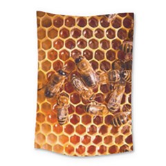 Honey Bees Small Tapestry by BangZart