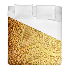 Gold Pattern Duvet Cover (full/ Double Size) by BangZart