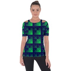 Fractal Short Sleeve Top