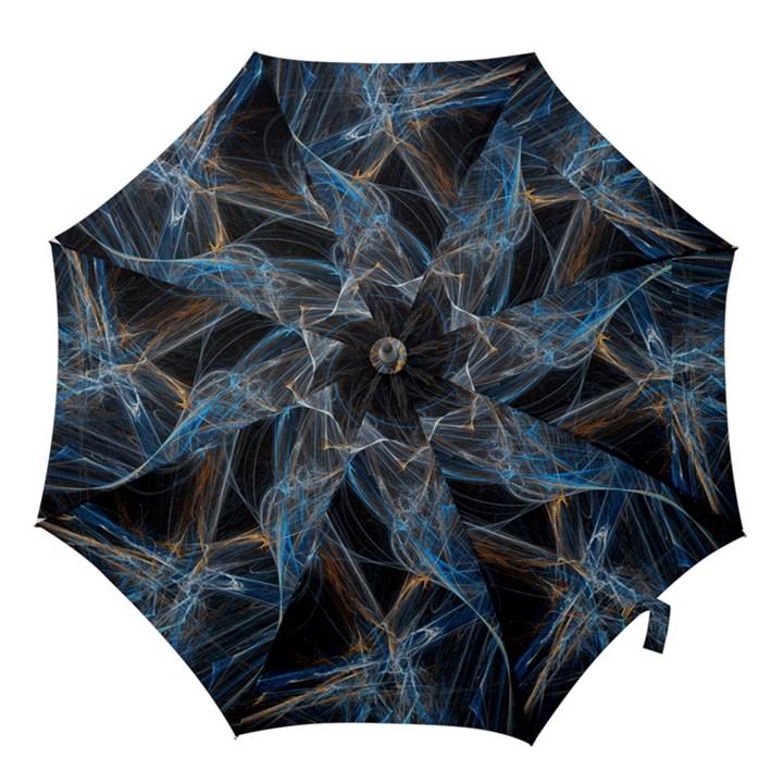 Fractal Tangled Minds Hook Handle Umbrellas (Small)