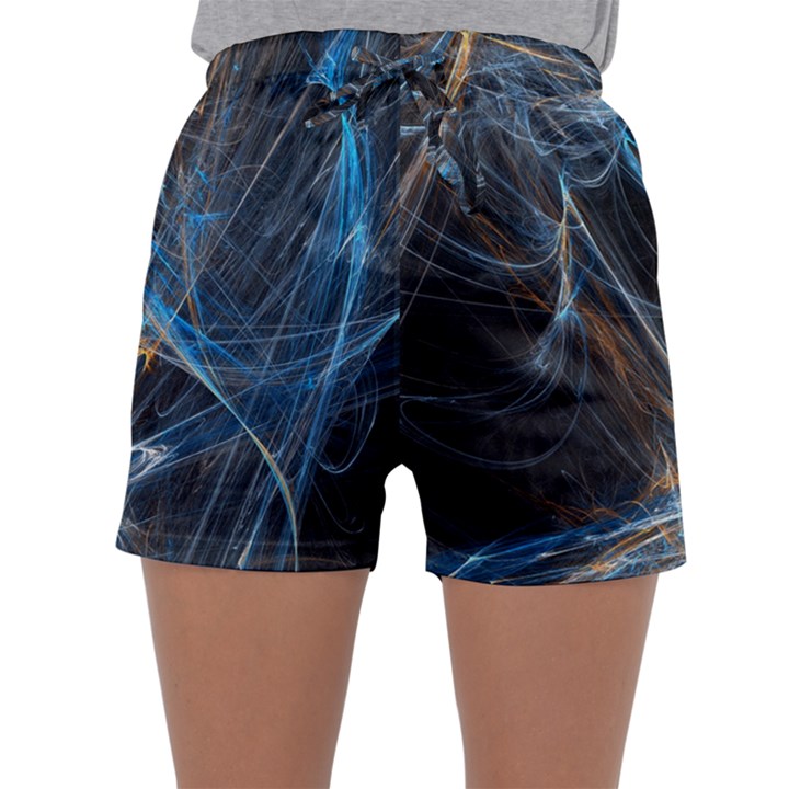 Fractal Tangled Minds Sleepwear Shorts