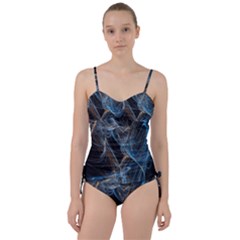 Fractal Tangled Minds Sweetheart Tankini Set