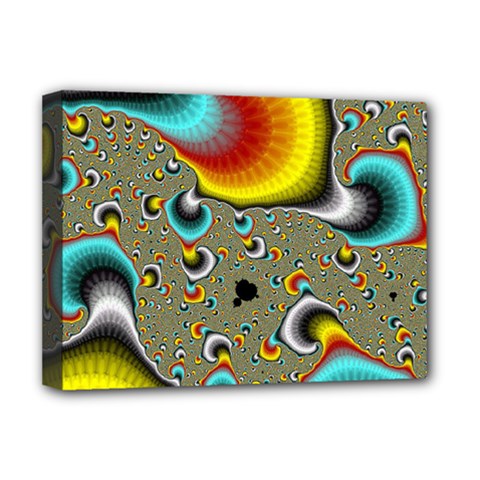 Fractals Random Bluray Deluxe Canvas 16  X 12   by BangZart