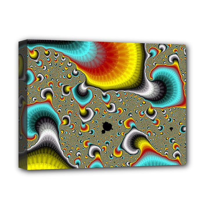 Fractals Random Bluray Deluxe Canvas 16  x 12  