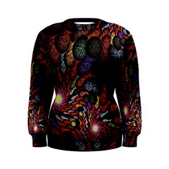 Fractal Swirls Women s Sweatshirt by BangZart