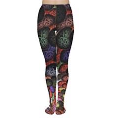 Fractal Swirls Women s Tights by BangZart