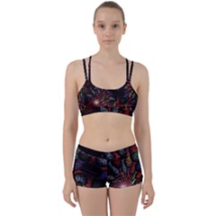 Fractal Swirls Women s Sports Set