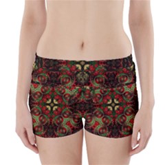 Fractal Kaleidoscope Boyleg Bikini Wrap Bottoms by BangZart