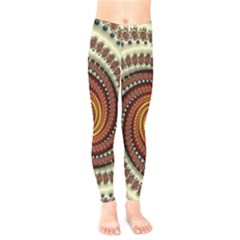 Fractal Pattern Kids  Legging