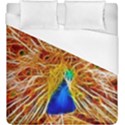 Fractal Peacock Art Duvet Cover (King Size) View1