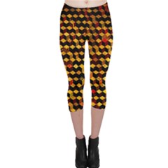 Fond 3d Capri Leggings  by BangZart