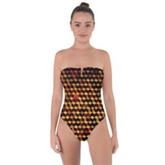 Fond 3d Tie Back One Piece Swimsuit by BangZart