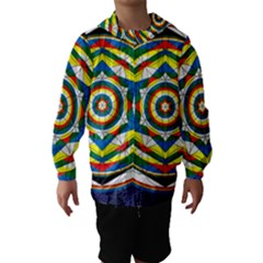 Flower Of Life Universal Mandala Hooded Wind Breaker (kids) by BangZart