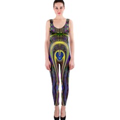 Curves Color Abstract Onepiece Catsuit by BangZart