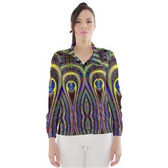 Curves Color Abstract Wind Breaker (women) by BangZart