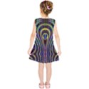 Curves Color Abstract Kids  Tunic Dress View2