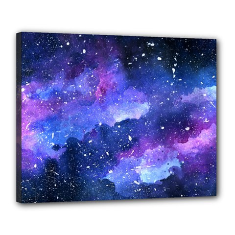 Galaxy Canvas 20  X 16  by Kathrinlegg