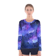 Galaxy Women s Long Sleeve Tee