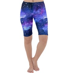 Galaxy Cropped Leggings  by Kathrinlegg