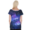 Galaxy Cap Sleeve Tops View2