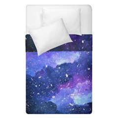 Galaxy Duvet Cover Double Side (single Size) by Kathrinlegg