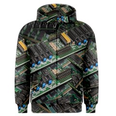 Computer Ram Tech Men s Zipper Hoodie by BangZart