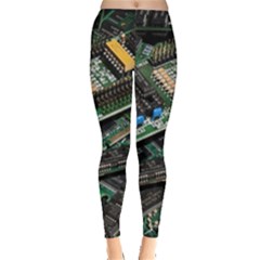 Computer Ram Tech Leggings  by BangZart