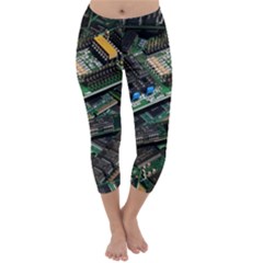 Computer Ram Tech Capri Winter Leggings  by BangZart