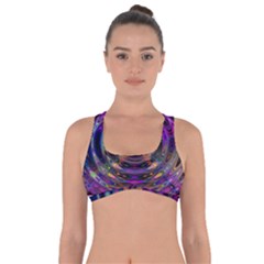 Color In The Round Got No Strings Sports Bra