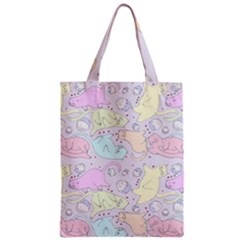 Cat Animal Pet Pattern Zipper Classic Tote Bag by BangZart