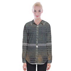 Building Pattern Womens Long Sleeve Shirt