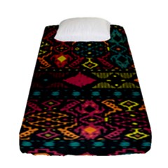 Bohemian Patterns Tribal Fitted Sheet (single Size) by BangZart