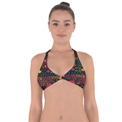 Bohemian Patterns Tribal Halter Neck Bikini Top