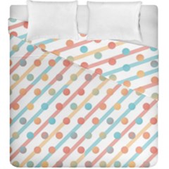 Simple Saturated Pattern Duvet Cover Double Side (king Size) by linceazul