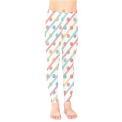 Simple Saturated Pattern Kids  Legging by linceazul