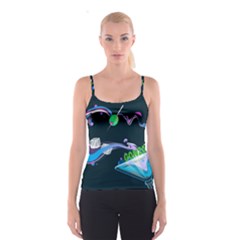 Gonzo s Vip Blue Member Spaghetti Strap Top by LimeGreenFlamingo