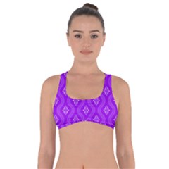 Decorative Seamless Pattern  Got No Strings Sports Bra by TastefulDesigns