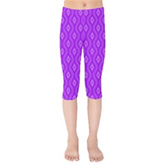 Decorative Seamless Pattern  Kids  Capri Leggings 