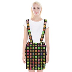 Beetles Insects Bugs Braces Suspender Skirt by BangZart