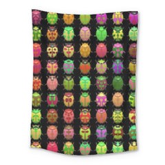 Beetles Insects Bugs Medium Tapestry by BangZart