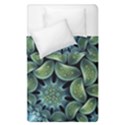 Blue Lotus Duvet Cover Double Side (Single Size) View2