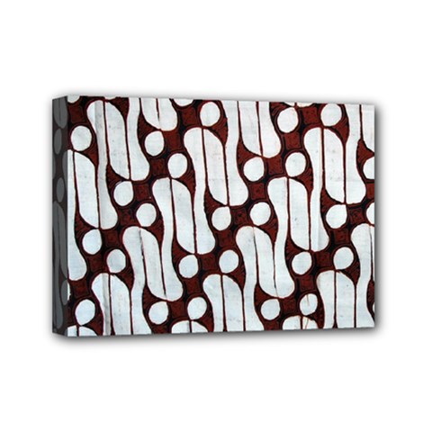 Batik Art Patterns Mini Canvas 7  X 5  by BangZart