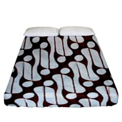 Batik Art Patterns Fitted Sheet (queen Size) by BangZart