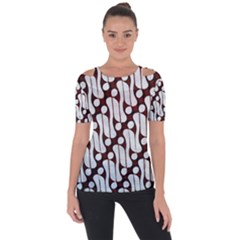 Batik Art Patterns Short Sleeve Top